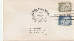United Nations 1958 FDC - Lettres & Documents