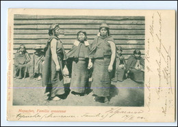 S2568/ Mapuches, Familia Araucana  Chile AK 1900 - Chili
