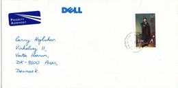 Ireland Cover Sent To Denmark 1997 - Storia Postale