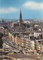 BELGIQUE - BRUXELLES - PANORAMA ET HÔTEL DE VILLE - PANORAMA EN STADHUIS. - Panoramische Zichten, Meerdere Zichten