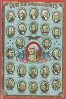 WASHINGTON ETATS UNIS CARTE DE 1908 - George Washington