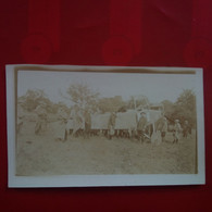 PHOTO AVION ET SOLDATS LIEU A IDENTIFIER - Luftfahrt