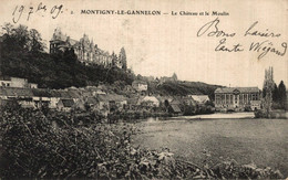 I1309 - MONTIGNY Le GANNELON - D28 - Le Château Et Le Moulin - Montigny-le-Gannelon