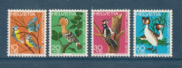 ⭐ Suisse - YT N° 868 à 871 ** - Neuf Sans Charnière - 1970 ⭐ - Unused Stamps