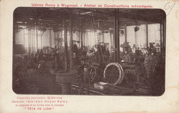 Carte Postale Usine Remy à Wygmael Atelier De Constructions Mécaniques - Leuven