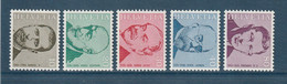 ⭐ Suisse - YT N° 886 à 890 ** - Neuf Sans Charnière - 1971 ⭐ - Unused Stamps