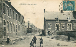 NORD  FEIGNIES Rue De La Gare - Feignies