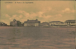 LIVORNO - IL PORTO E LA CAPITANERIA - 1920s  (11490) - Livorno