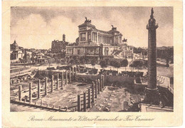 1950 CARTOLINA ROMA MONUMENTO A VITTORIO EMANUELE - Altare Della Patria