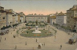 LIVORNO - PIAZZA VITTORIO EMANUELE  / TRAM - EDIZIONE CONTI - 1910s  (11496) - Livorno