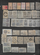 Un Lot De 121 Timbres Fiscaux De France Obl Et Neuf + Doc - - Timbres