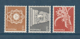 ⭐ Suisse - YT N° 918 à 920 ** - Neuf Sans Charnière - 1973 ⭐ - Unused Stamps