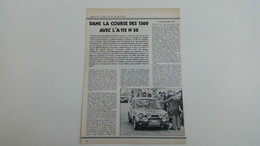 Coupure De Presse De 1976 Monte Carlo En Amateur - Autobianchi A112 1300 - Autres & Non Classés