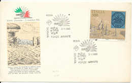 Italy Exhibition Cover Italia 85 Giornata Forze Armate 3-11-1985 - 1981-90: Storia Postale
