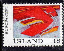 ISLANDA ICELAND ISLANDE ISLAND 1975 EUROPA CEPT UNITED 18k MNH - Nuevos