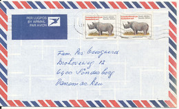 South Africa Air Mail Cover Sent  To Denmark  14-12-1993 - Luchtpost