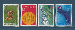 ⭐ Suisse - YT N° 1009 à 1012 ** - Neuf Sans Charnière - 1976 ⭐ - Unused Stamps