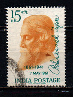 INDIA - 1961 - TAGORE - POETA - USATO - Usados