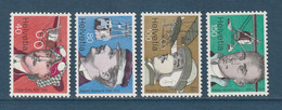 ⭐ Suisse - YT N° 1017 à 1020 ** - Neuf Sans Charnière - 1977 ⭐ - Unused Stamps