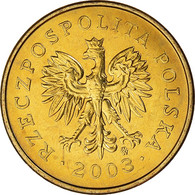 Monnaie, Pologne, 2 Grosze, 2003, Warsaw, SUP+, Laiton, KM:277 - Pologne