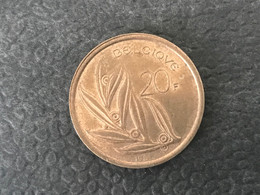 Münze Münzen Umlaufmünze Belgien 20 Francs 1981 Belgique - 20 Frank