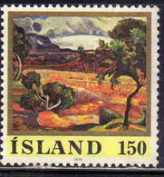 ISLANDA ICELAND ISLANDE ISLAND 1976 LANG GLACIER BY ASGRIMUR JONSSON 150k USED USATO OBLITERE' - Oblitérés