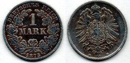 Allemagne - Deutschland - Germany 1 Mark 1875 D TB - 1 Mark