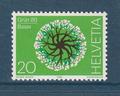 ⭐ Suisse - YT N° 1100 ** - Neuf Sans Charnière - 1980 ⭐ - Unused Stamps