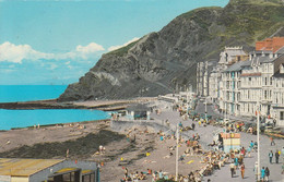 UK - Aberystwyth - Cardigan Bay - Street View - Cars - Stamp 1975 - Cardiganshire