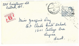 56307 ) Canada  Victoria Postmark 1968   Postage Due - Brieven En Documenten