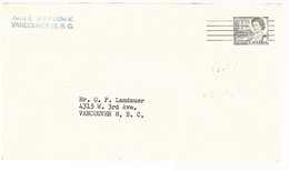 56338 ) Canada Precancel? Postmark  Postal Stationery  Pull Open For Inspection - Altri & Non Classificati