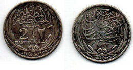 Egypte - Egypt - Egypten 2 Milliemes 1917 TTB - Aegypten