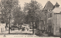 CPA (46 Lot) Bretenoux Avenue De Saint Céré - Bretenoux