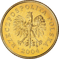 Monnaie, Pologne, Margrethe II, Grosz, 2004, Warsaw, SUP+, Laiton, KM:276 - Pologne