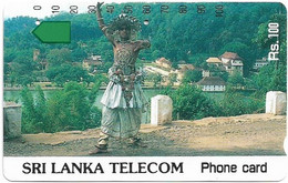 Sri Lanka - STL (Anritsu) - Dancer In Traditional Dress, 100Rs, Used - Sri Lanka (Ceilán)