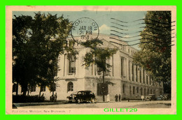 MONCTON, NEW BRUNSWICK - POST OFFICE - ANIMATED WITH OLD CARS - TRAVEL IN 1950 - PECO - - Otros & Sin Clasificación