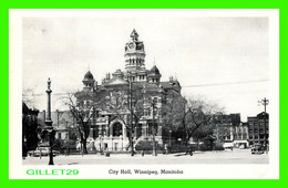 WINNIPEG, MANITOBA - CITY HALL - KENMONT - POSTED AT ROSS HOUSE - - Winnipeg