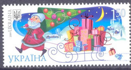 2009. Ukraine,  New Year, 1v, Mint/** - Ukraine