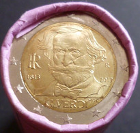 Italia - 2 Euro 2013 - 200° Nascita Di Giuseppe Verdi - KM# 357 - Rotolino 25 Monete - Rollos