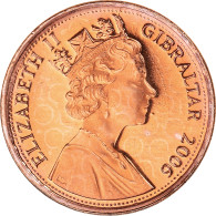 Monnaie, Gibraltar, Elizabeth II, Penny, 2006, SUP, Cuivre Plaqué Acier - Gibraltar