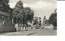 Angermünde, Berliner Straße, DDR-Foto-AK, Gelaufen 1972 - Angermünde