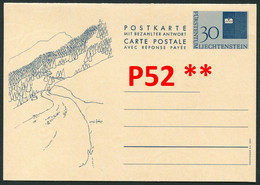 Liechtenstein 1965 - Michel P52 / P 52 - ** Komplett - Stamped Stationery