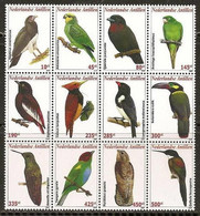 Antillen / Antilles 2009 Vogels Birds Oiseaux Parrot Hummingbird Tucan Eagle MNH - Curaçao, Antilles Neérlandaises, Aruba