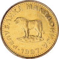 Monnaie, Macédoine, Denar, 1997, SUP+, Laiton, KM:2 - Noord-Macedonië