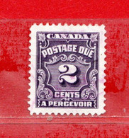 (Us2) Canada ° - 1935 - TAXE - Postage Due.  Yv. 15. Used. - Segnatasse