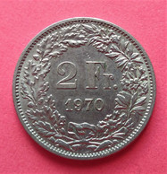 - SUISSE - 2 Francs - 1970 - - 2 Francs