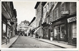 Cpa Oyonnax, Rue Anatole France - Oyonnax