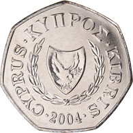 Monnaie, Chypre, 50 Cents, 2004, SUP+, Cupro-nickel, KM:66 - Cyprus