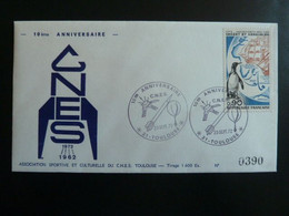 Enveloppe Commémorative 10eme Anniversaire CNES Toulouse 23/09/1972 - Kerguelen  - Tirage 1600 Ex - Europa