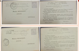 O) FRENCH GUYANA - GUIANA, JAPANESE TROOPS IN JAPAN, NAVIGATION AND COMMERCE, GUYANE COLONY,POSTAL STATIONERY, TO AMSTER - Andere & Zonder Classificatie